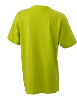 Kinder Basic T-Shirt ~ acidgelb XL