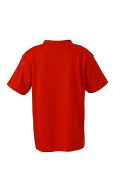 Kinder Basic T-Shirt ~ tomatenrot XS