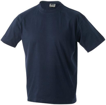 Komfort T-Shirt Rundhals  ~ navyblau S