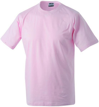 Komfort T-Shirt Rundhals  ~ rose 5XL