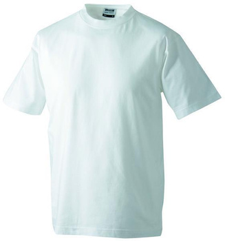 Komfort T-Shirt Rundhals  ~ wei S