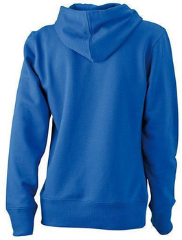 Damen Sweatshirt mit Kapuze ~ royalblau L