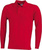 Langarm Langarm Poloshirtshirt ~ rot XL