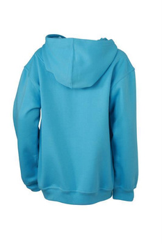 Kinder Kapuzensweatshirt ~ himmelblau XL