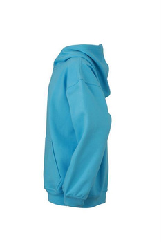 Kinder Kapuzensweatshirt ~ himmelblau XL