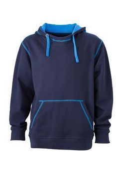 Modisches Kapuzensweatshirt ~ blau 3XL