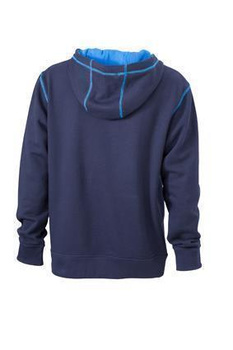 Modisches Kapuzensweatshirt ~ blau 3XL