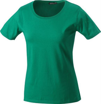 Damen T-Shirt mit Single-Jersey ~ irish-grn L