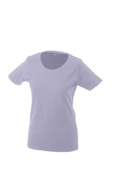 Damen T-Shirt mit Single-Jersey ~ lila XL