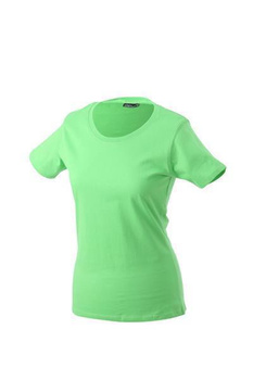 Damen T-Shirt mit Single-Jersey ~ limegrn S