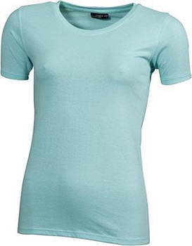 Damen T-Shirt mit Single-Jersey ~ mint 3XL