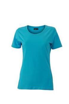 Damen T-Shirt mit Single-Jersey ~ pacific S