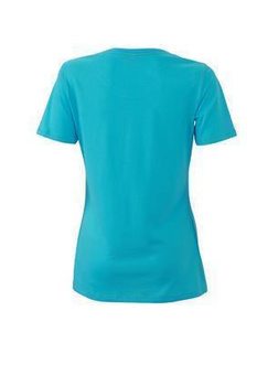 Damen T-Shirt mit Single-Jersey ~ pacific XL