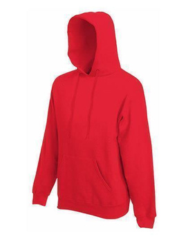 Sweatshirt mit Kapuze ~ Rot S