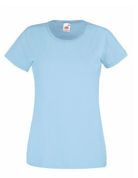 Damen T-Shirt  ~ Himmelblau XXL