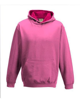 Kinder Kapuzen Sweatshirt ~ hellrosa/pink 5/6 (S)