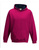 Kinder Kapuzen Sweatshirt ~ Hot Pink/French Navy 12/13 (XL)