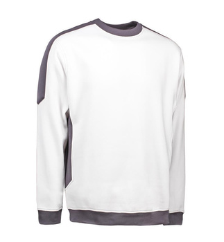 PRO Wear Sweatshirt | Kontrast wei XL