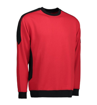 PRO Wear Sweatshirt | Kontrast Rot 4XL