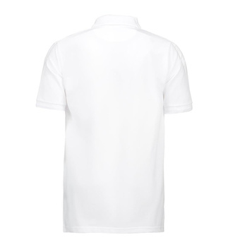 PRO Wear Poloshirt|Druckknpfe wei 5XL