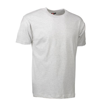 T-TIME T-Shirt Hellgrau meliert 4XL