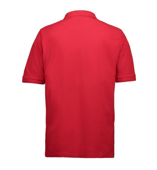 Klassisches Poloshirt | Tasche Rot XL