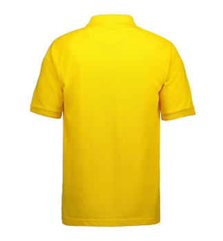 Klassisches Poloshirt | Tasche Gelb L