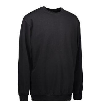 Klassisches Sweatshirt Schwarz 2XL