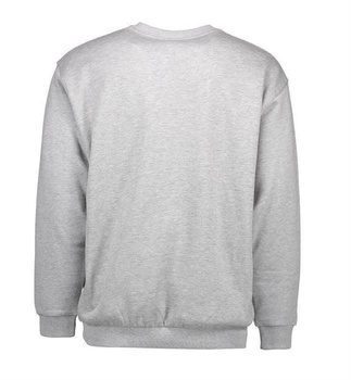 Klassisches Sweatshirt Grau meliert 3XL