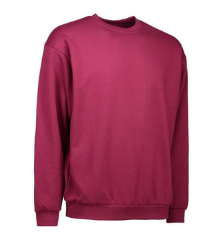 Klassisches Sweatshirt Bordeaux 4XL
