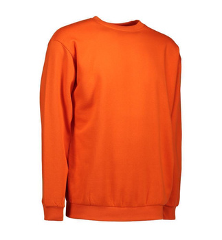 Klassisches Sweatshirt Orange 4XL