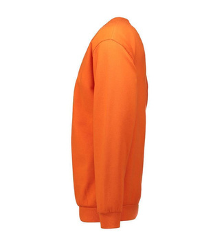 Klassisches Sweatshirt Orange 4XL