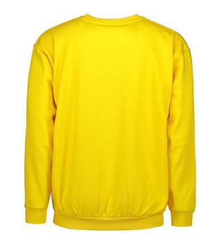Klassisches Sweatshirt Gelb 4XL