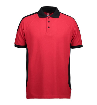 PRO Wear Poloshirt | Kontrast Rot 5XL