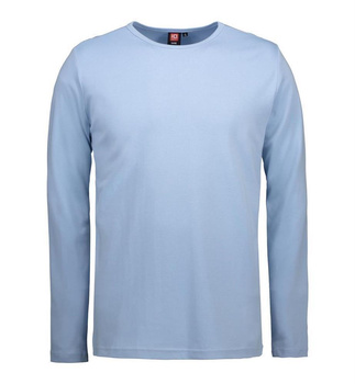 Interlock T-Shirt | langarm Hellblau L