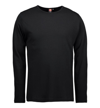Interlock T-Shirt | langarm Schwarz XL