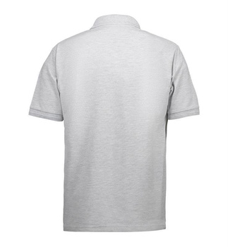 PRO Wear Poloshirt mit Brusttasche Grau meliert XS