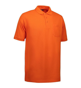 PRO Wear Poloshirt mit Brusttasche Orange XS