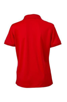 Damen Funktions Poloshirt ~ rot XL
