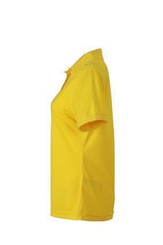 Damen Funktions Poloshirt ~ sun-yellow XXL