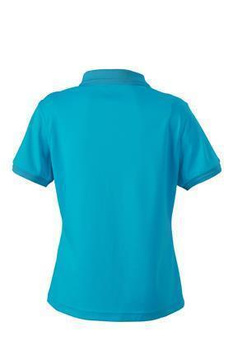 Damen Funktions Poloshirt ~ turquoise M