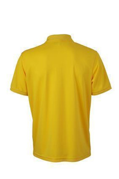 Herren Funktions Poloshirt~ sun-yellow S