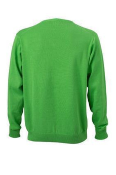 Herren Sweatshirt V-Ausschnitt ~ grn XL