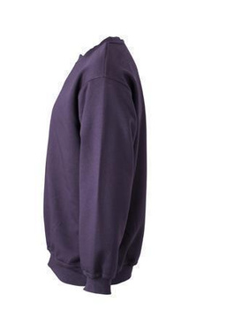 Sweatshirt Round Heavy ~ aubergine 4XL