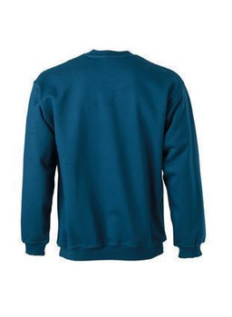 Sweatshirt Round Heavy ~ petrol XL