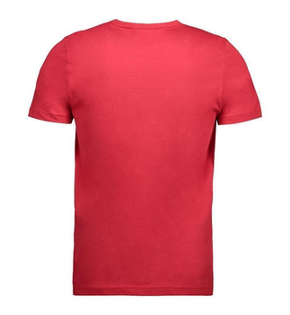 T-TIME Herren T-Shirt | V-Ausschnitt ~ Rot 2XL
