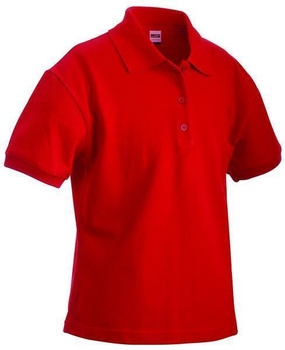 Damen Poloshirt Classic ~ signal-rot XL