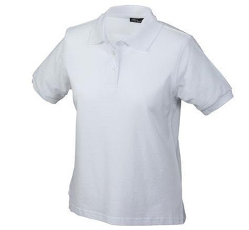 Damen Poloshirt Classic ~ wei XL