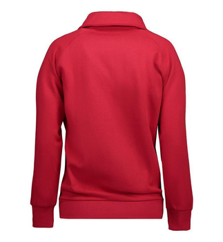 Damen Sweatshirtjacke ~ Rot 2XL