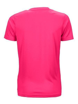 Damen Funktionsshirt mit V-Ausschnitt ~ pink L